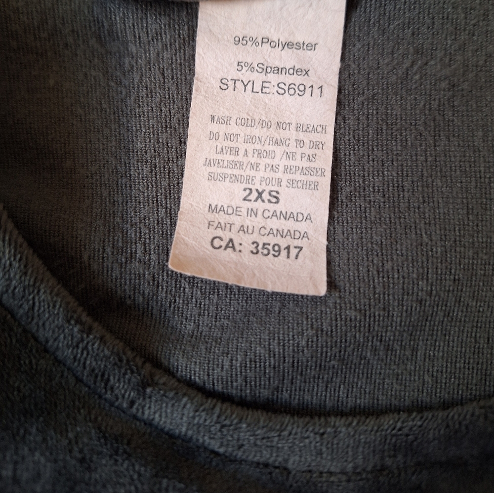 SPARROW  Green Olive Mock Neck Sleeveless Velvet Maxi Gown - Picture 6 of 6